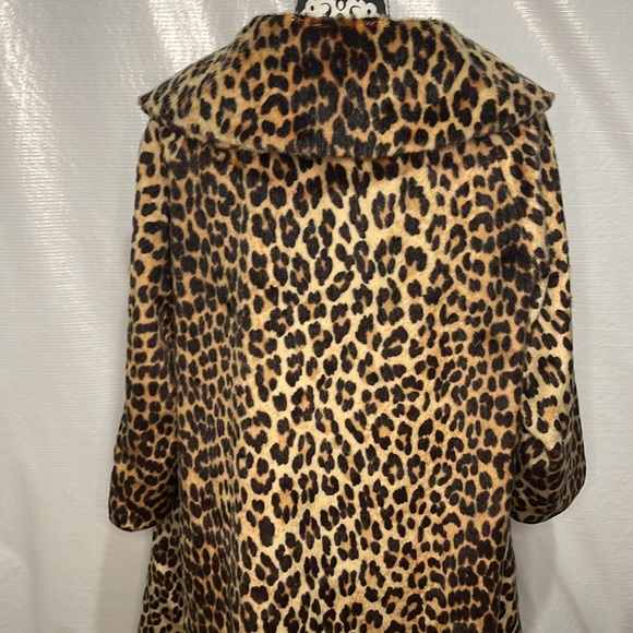 Vintage Women’s leopard trench coat by Somali - Picture 4 of 4